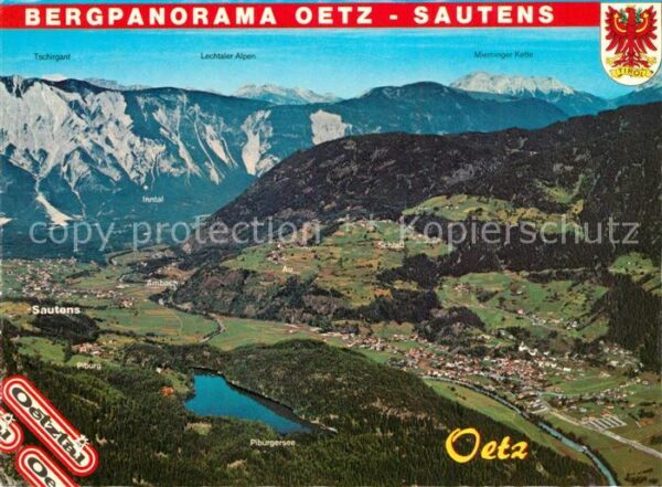 Oetz Bergpanorama Oetz Sautens Ötztal Fliege