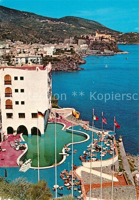 Isola di Lipari Hotel Carasco e panorama