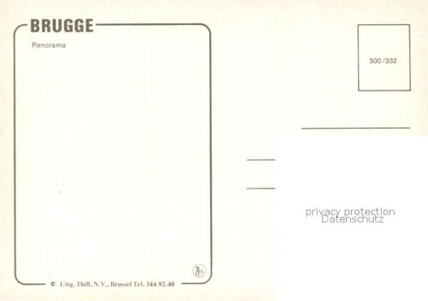 Brugge Markt Belfried Fliegeraufnahme – Bild 2