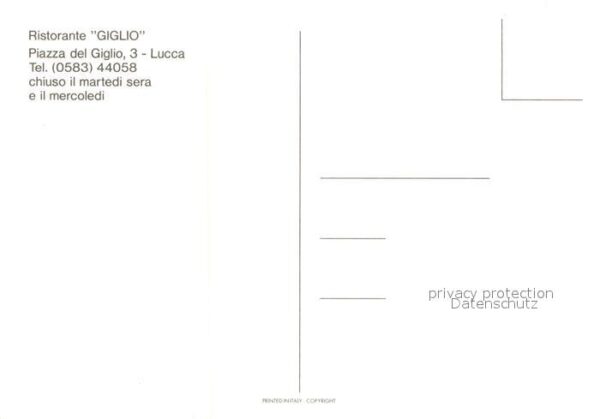 Lucca Ristorante Giglio Kronleuchter – Bild 2
