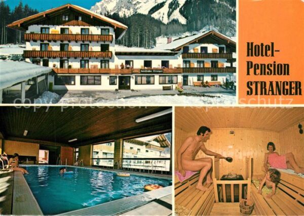 Ramsau Dachstein Steiermark Hotel Pension Stranger Hallenbad Sauna
