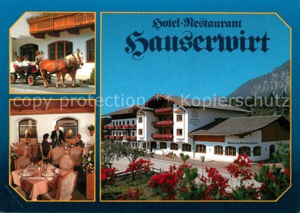 Muenster Tirol Hotel Restaurant Hauserwirt Pferdeschli