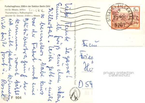 Strass Zillertal Furtschaglhaus Berghaus Zillertaler Alp – Bild 2