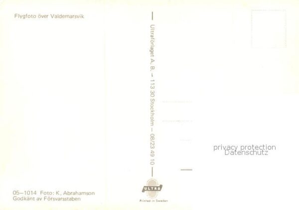 Valdemarsvik Flygfoto – Bild 2