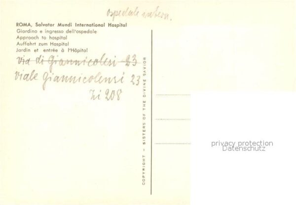 Roma Rom Salvator Mundi International Hospital – Bild 2