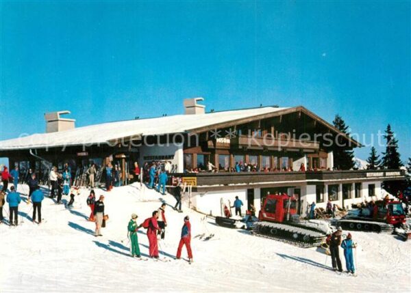 Scheffau Wilden Kaiser Bergrestaurant Brandstadl Skizentrum Ka
