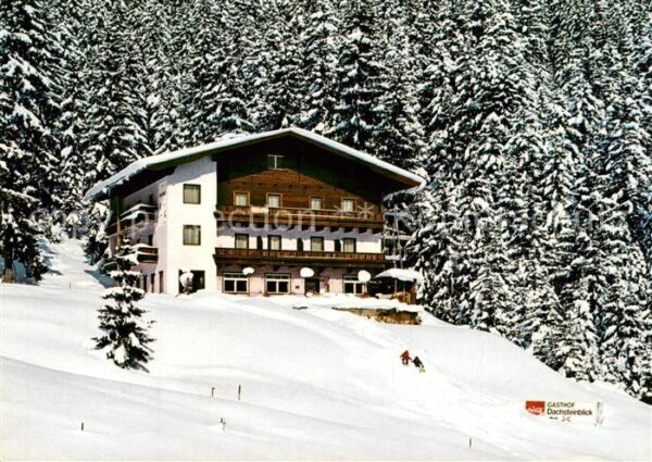 Gosau Oberoesterreich Gasthof Dachsteinblick am Pass Gschütt