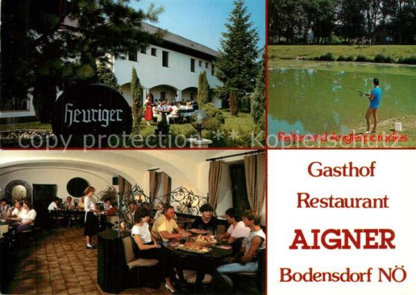 Bodensdorf Wieselburg-Land Gasthof Restaurant Aigner Heuriger Reit