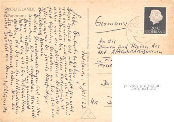 Zoutelande Fliegeraufnahme – Bild 2
