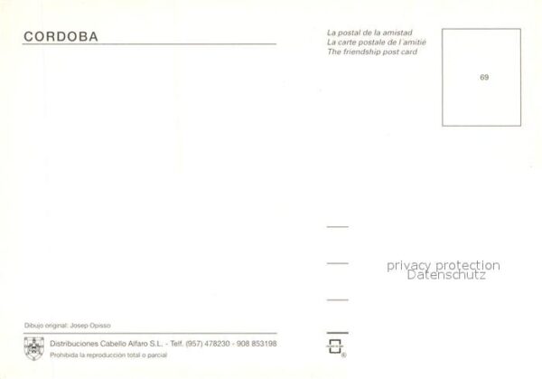 Cordoba Andalucia El Guadalquivir Mapa Landkarte – Bild 2