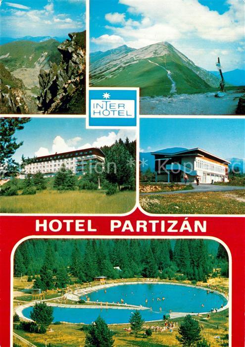 Nizke Tatry Hotel Partizan Badesee Niedere Tatra