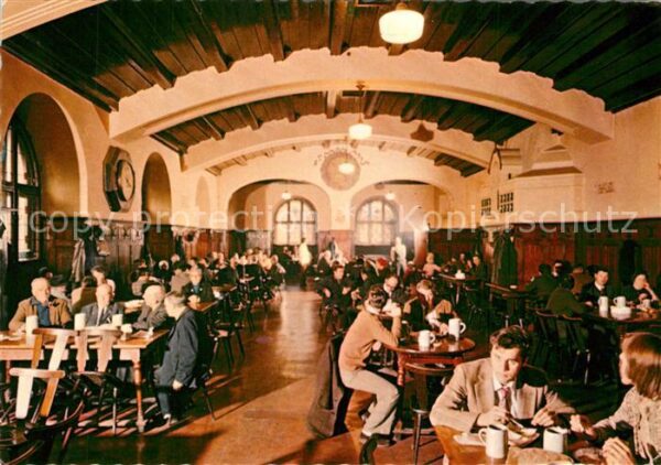 Salzburg Oesterreich Augustiner Bräustübl Restaurant