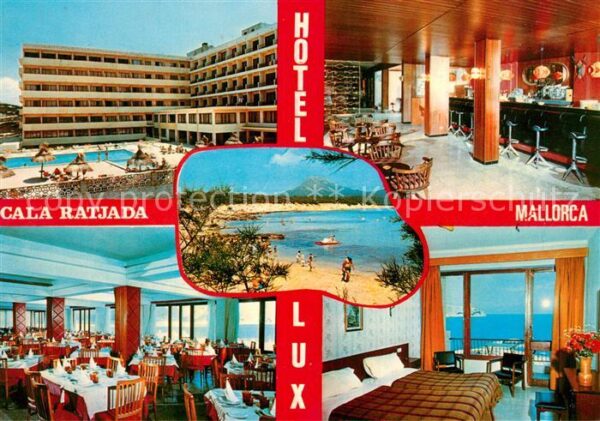 Cala Ratjada Mallorca Hotel Lux Restaurant Bar Swimming Pool