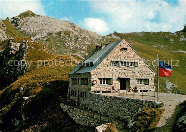Triesenberg Pfälzerhütte Bettlerjoch Berghütte Augs