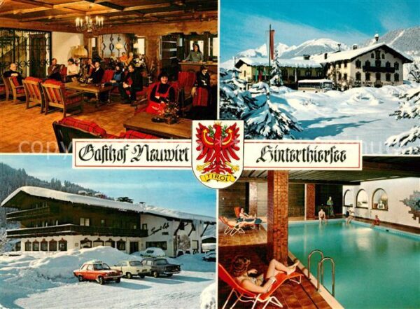 Hinterthiersee Berghotel Thaler Gasthof Pension Neuwir