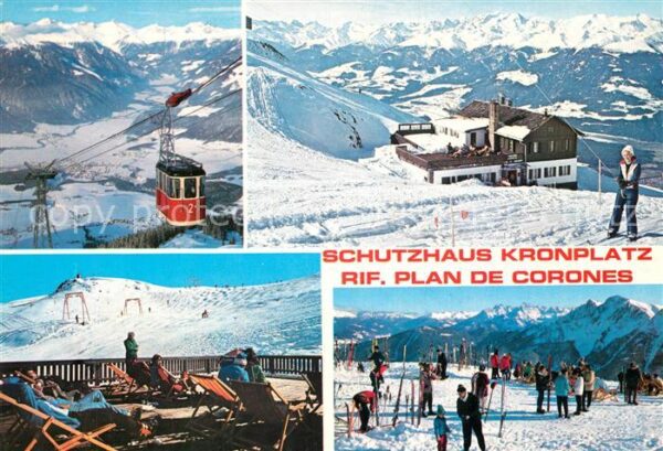 Bruneck Schutzhaus Kronplatz Sonnenterrasse Win