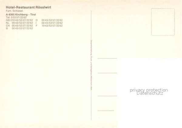 Kirchberg Tirol Hotel Restaurant Rösslwirt – Bild 2