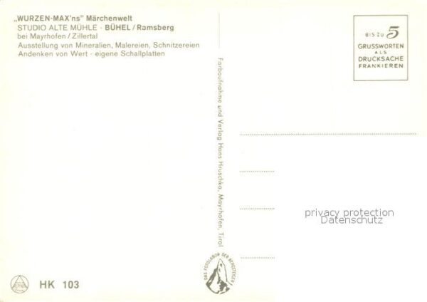 Buehel Zillertal Wurzen Max Märchenwelt Studio Alte Mühl – Bild 2