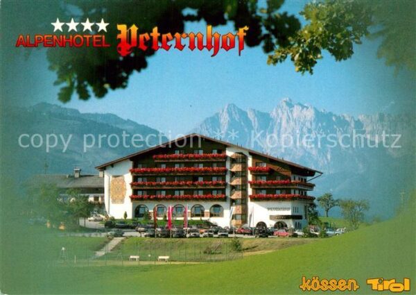 Koessen Tirol Alpenhotel Peternhof Kaisergebirge
