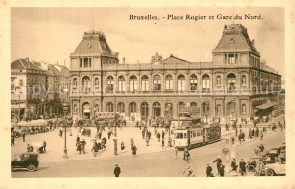 Strassenbahn Bruxelles Place Rogier Gare du Nord
