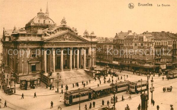 Strassenbahn Bruxelles Bourse