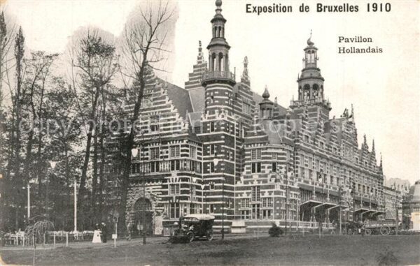 Exposition Universelle Bruxelles 1910 Pavillon Hollandais