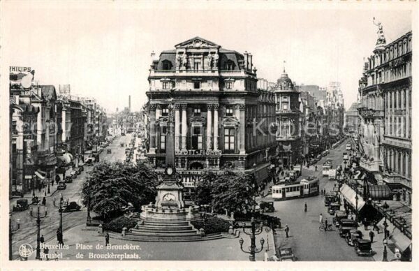 Strassenbahn Bruxelles Place de Brouckere