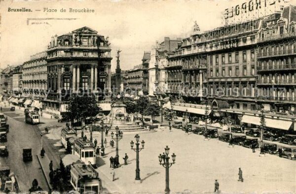 Strassenbahn Bruxelles Place de Brouckere