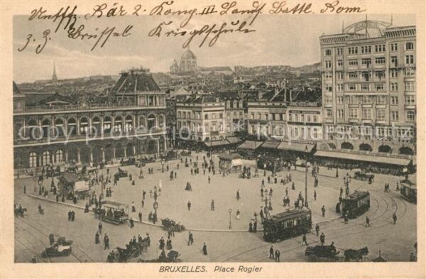 Strassenbahn Place Rogier