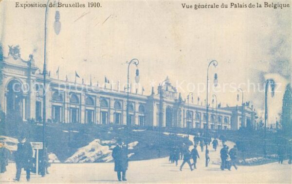 Exposition Universelle Bruxelles 1910 Palais de la Belgique