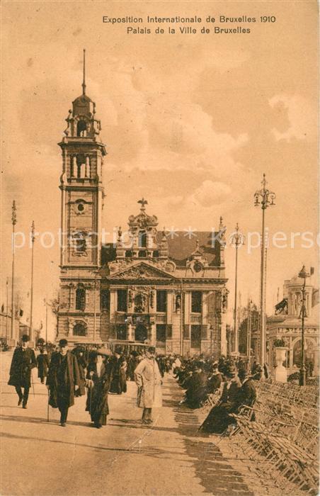 Exposition Universelle Bruxelles 1910 Palais de la Ville de Bruxelles