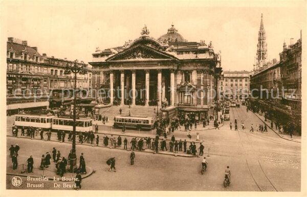 Strassenbahn Bruxelles Bourse