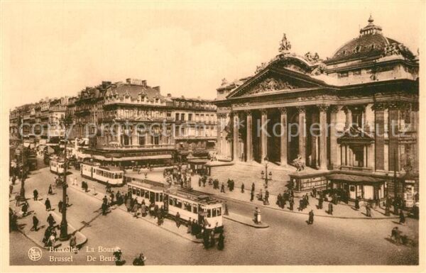 Strassenbahn Bruxelles Bourse