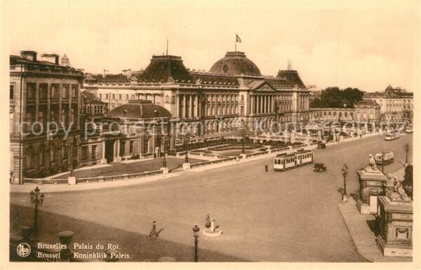 Strassenbahn Bruxelles Palais du Roi