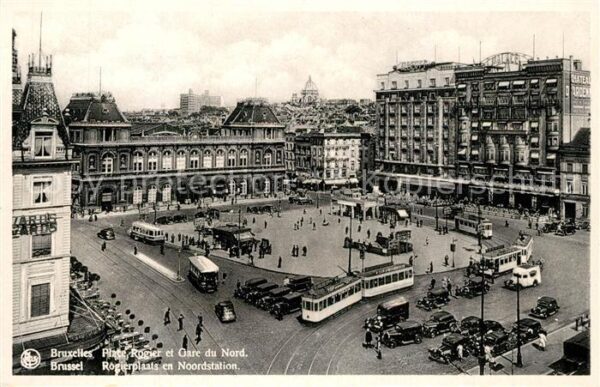 Strassenbahn Bruxelles Place Rogier Gare du Nord