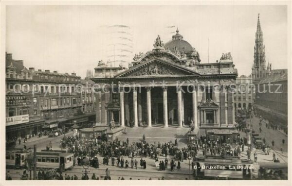 Strassenbahn Bruxelles Bourse