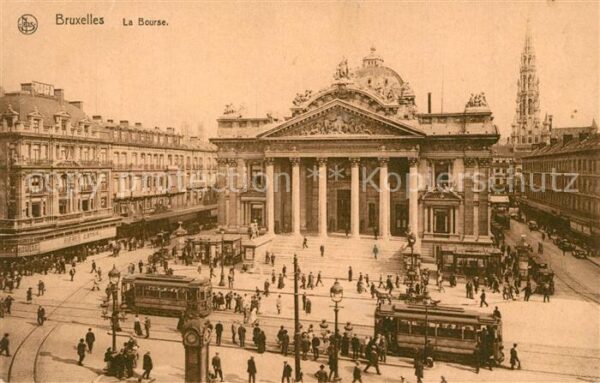 Strassenbahn Bruxelles Bourse
