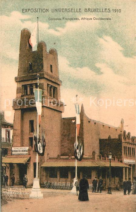Exposition Universelle Bruxelles 1910 Colonies Francaises Afrique Occidentale