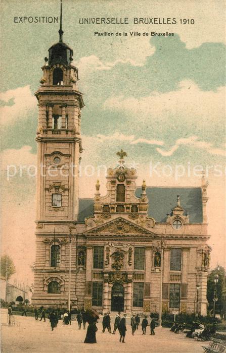 Exposition Universelle Bruxelles 1910 Pavillon de la Ville de Bruxelles