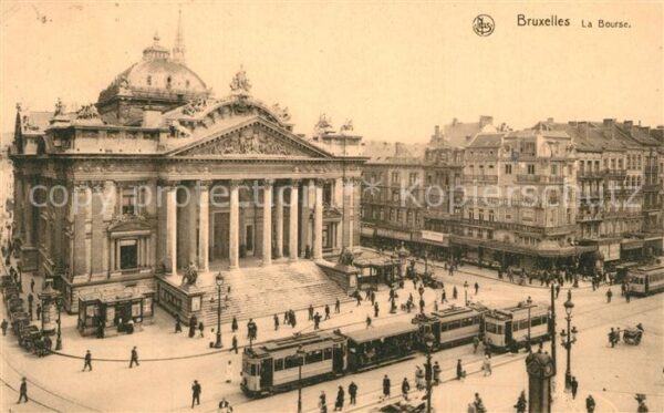 Strassenbahn Bruxelles Bourse