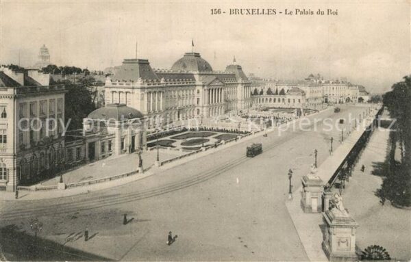 Strassenbahn Bruxelles Palais du Roi