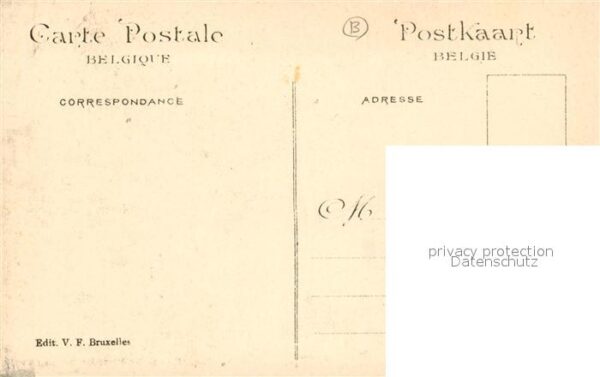 Exposition Universelle Bruxelles 1910 Maison du Peuple – Bild 2