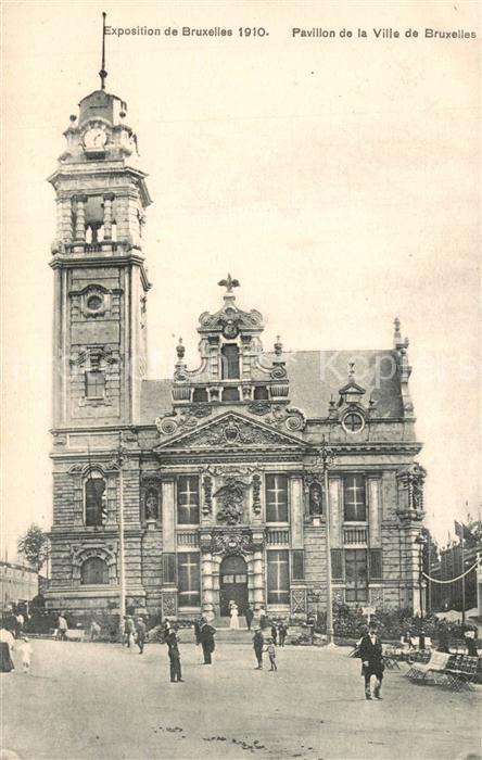 Exposition Universelle Bruxelles 1910 Pavillon de la Ville de Bruxelles