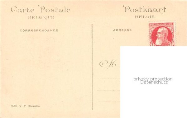 Exposition Universelle Bruxelles 1910 Chien Vert – Bild 2