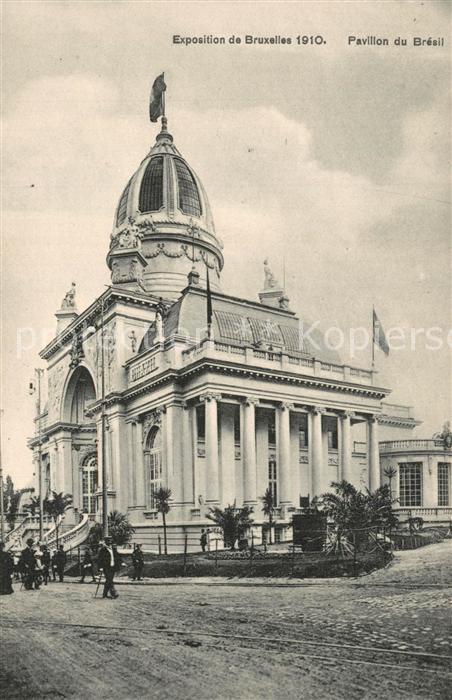 Exposition Universelle Bruxelles 1910 Pavillon du Bresil