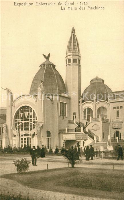 Exposition Universelle Gand 1913 Halle des Machines