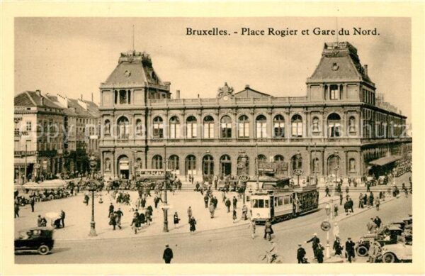 Strassenbahn Bruxelles Place Rogier Gare du Nord