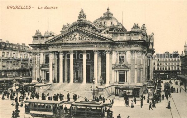 Strassenbahn Bruxelles Bourse