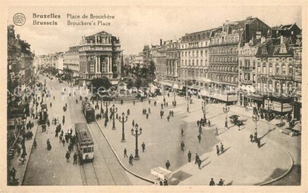 Strassenbahn Bruxelles Place de Brouckere