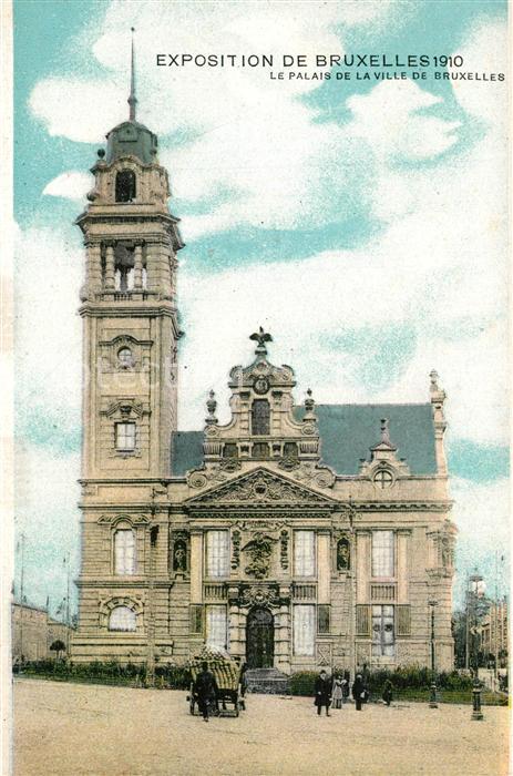 Exposition Universelle Bruxelles 1910 Palais de la Ville de Bruxelles